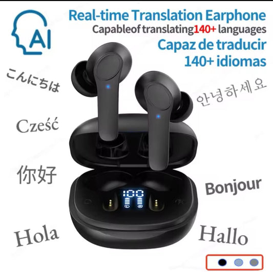 TWS-5.0  B11 BT Translator Earbuds Processor x5